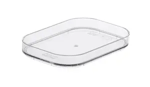 SmartStore Compact Clear M Storage Box Lid, Transparent, SAN Plastic