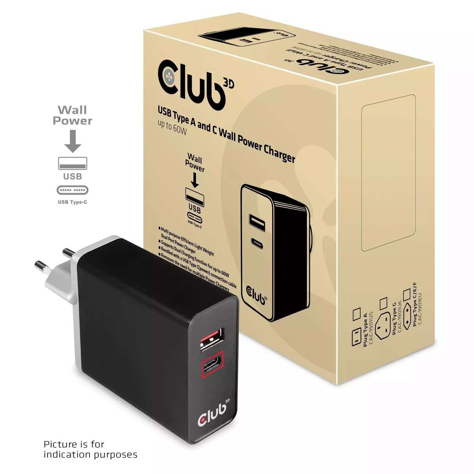 Club 3D, USB TYPE C