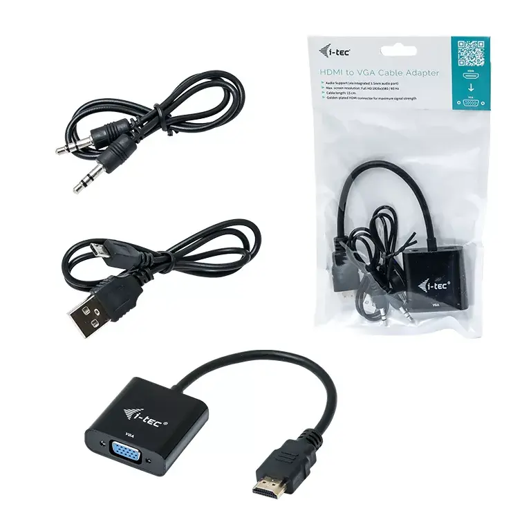 Адаптер HDMI в VGA i-tec HDMI2VGAADA Photo 4