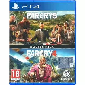 Ubisoft Double Pack: Far Cry 4 + Far Cry 5 PlayStation 4 Шутер от первого лица Английская версия