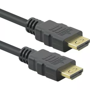 helos HQ 4K HDMI kabelis ar bloķēšanas sistēmu 7,5 m, melns, ātrdarbīgs HDMI kabelis 2.0b, Ethernet Jaunākā HDMI versija, saderīgs ar (HDMI 1.4a, 2.0a/b 3D Full HD,1080P,4K Ultra HD /HDCP2.2/EDID/HDR/ARC/CEC/Dolby TrueHD / DTS-HD) (196554)