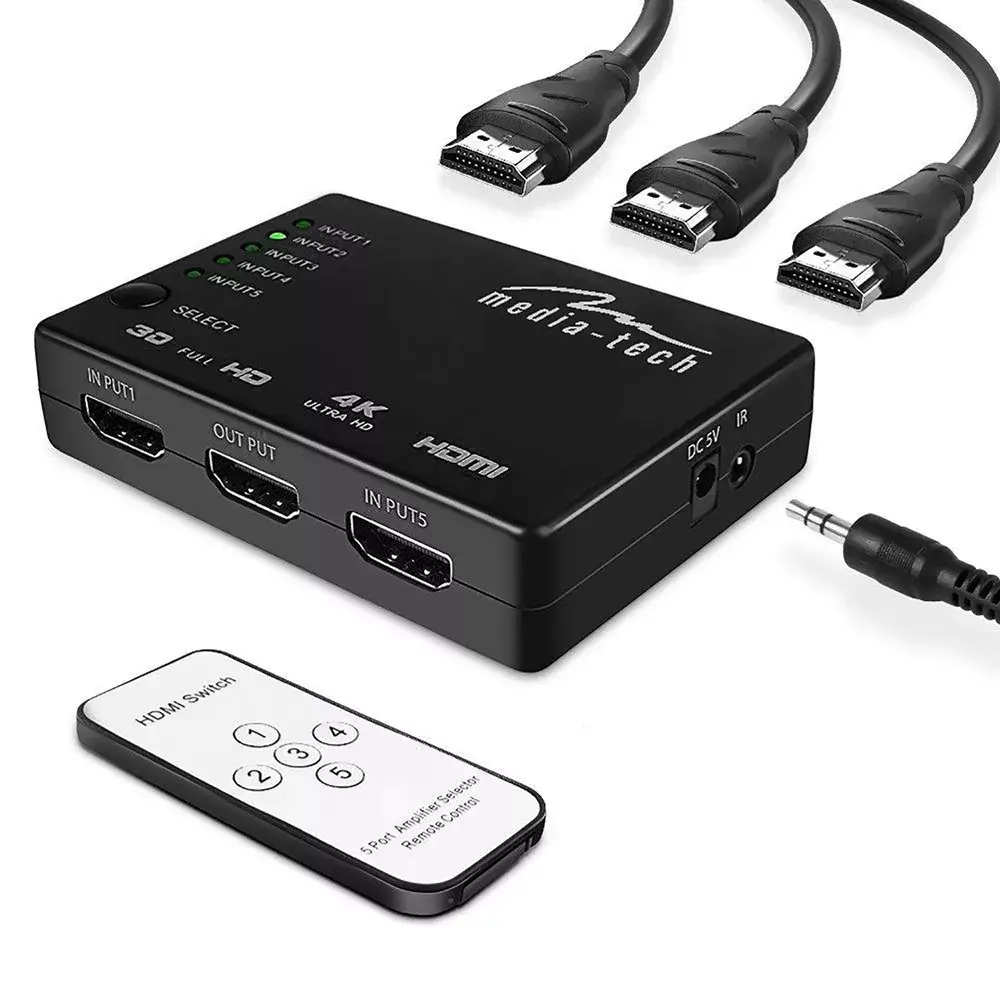 HDMI video switch MEDIA-TECH MT5207 Photo 2