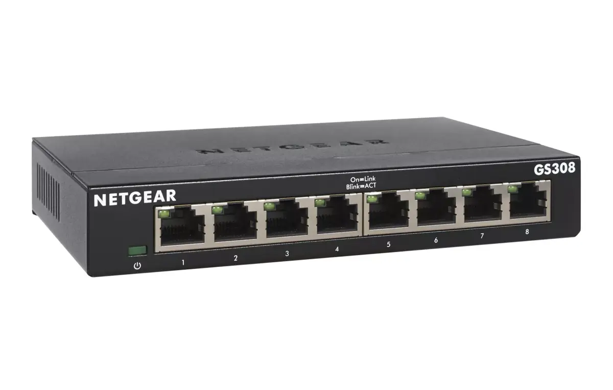 Некоммутируемый коммутатор Netgear GS308-300PES Photo 2