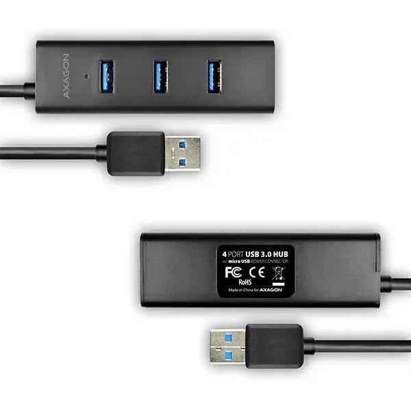USB Хаб Axagon HUE-S2B Photo 3