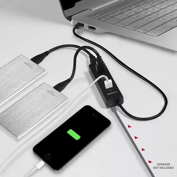 USB Хаб Axagon HUE-S2B Photo 5