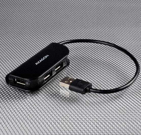USB Хаб Axagon HUE-X4B Photo 2