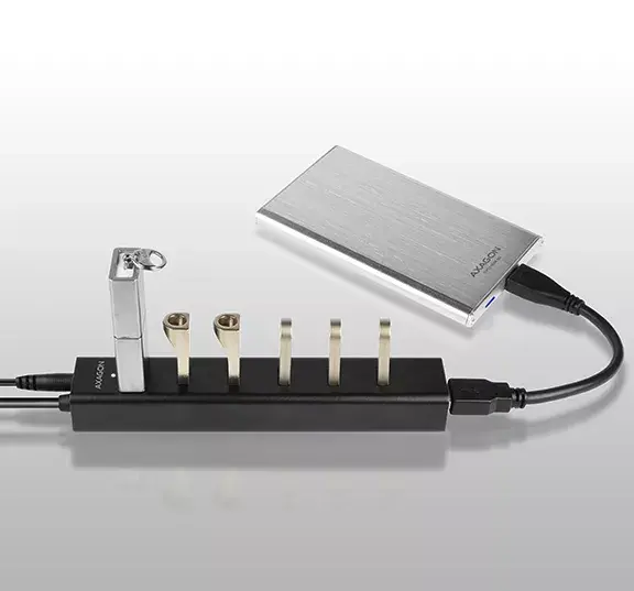 USB Хаб Axagon HUE-SA7BP Photo 5