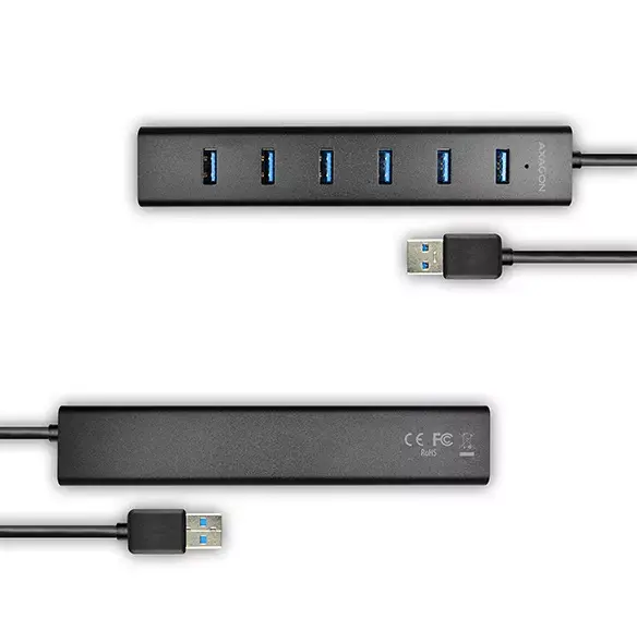 USB Хаб Axagon HUE-SA7BP Photo 10