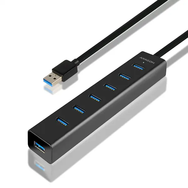 USB Hubs Axagon HUE-SA7BP, HUE-SA7BP, 8595247903150