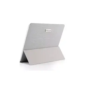 Tablet folio case MODECOM SQUID for up to 20.3 cm (8") screens, rubber, stand mode, grey