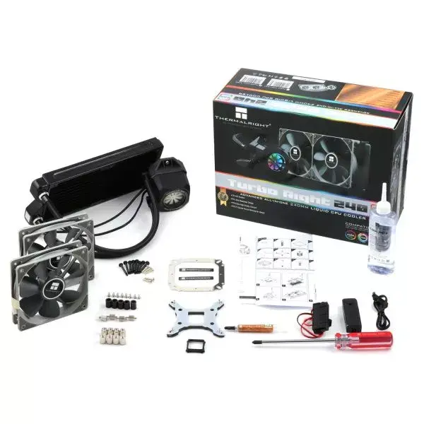 All-in-one liquid cooler Turbo Right 240C Photo 8