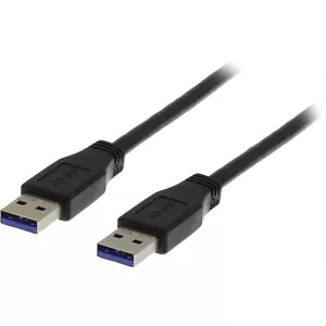 USB Cable Deltaco USB3-210S 1m USB 3.2 Gen 1 Black