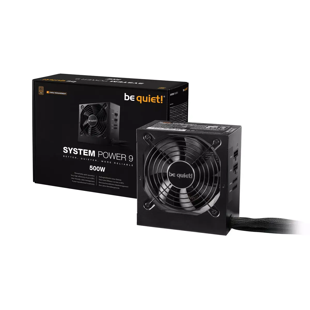 Блок питания be quiet! System Power 9 Photo 3