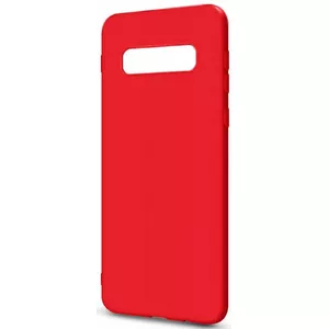 Силиконовый чехол Evelatus для Samsung Galaxy 10 Plus — Soft Touch, красный