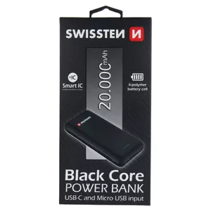 Portatīvais akumulators Swissten 22013928 20000 mAh