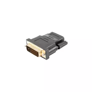 Lanberg AD-0010-BK kabeļu spraudņu pāreja HDMI DVI-D Melns