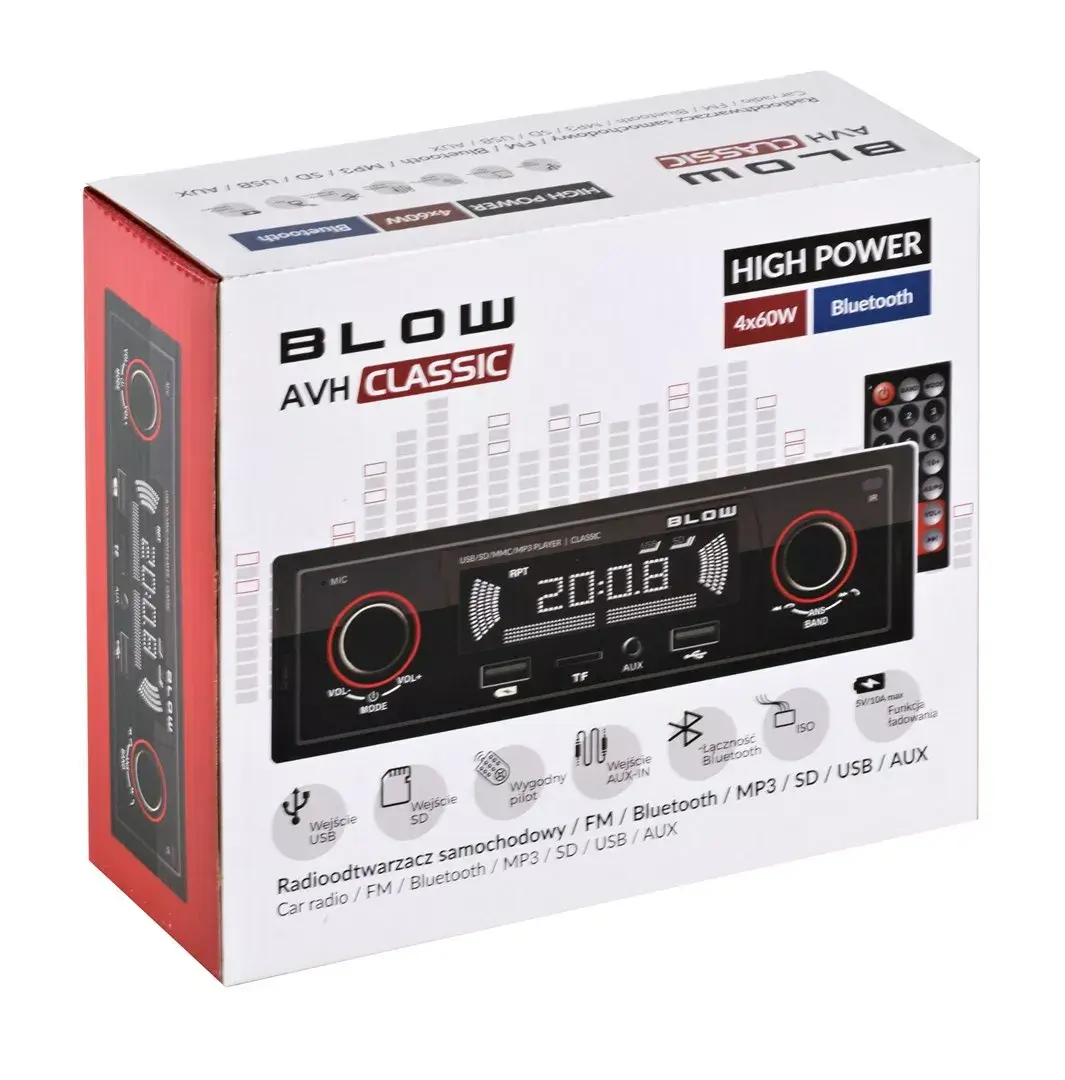 Autoraadio BLOW AVH CLASSIC 78-287 Photo 8