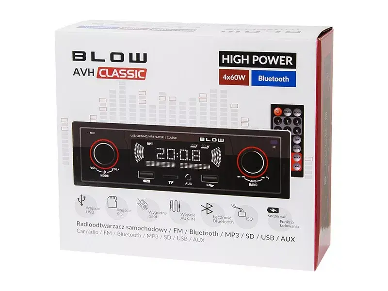 Autoraadio BLOW AVH CLASSIC 78-287 Photo 9