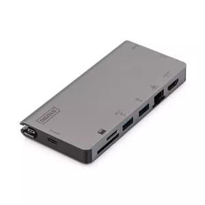 Мультимедийный док-станция USB Type-C Digitus DA-70877