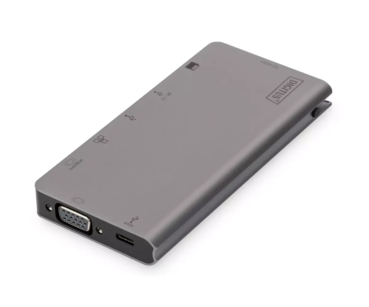 Мультимедийный док-станция USB Type-C Digitus DA-70877 Photo 2