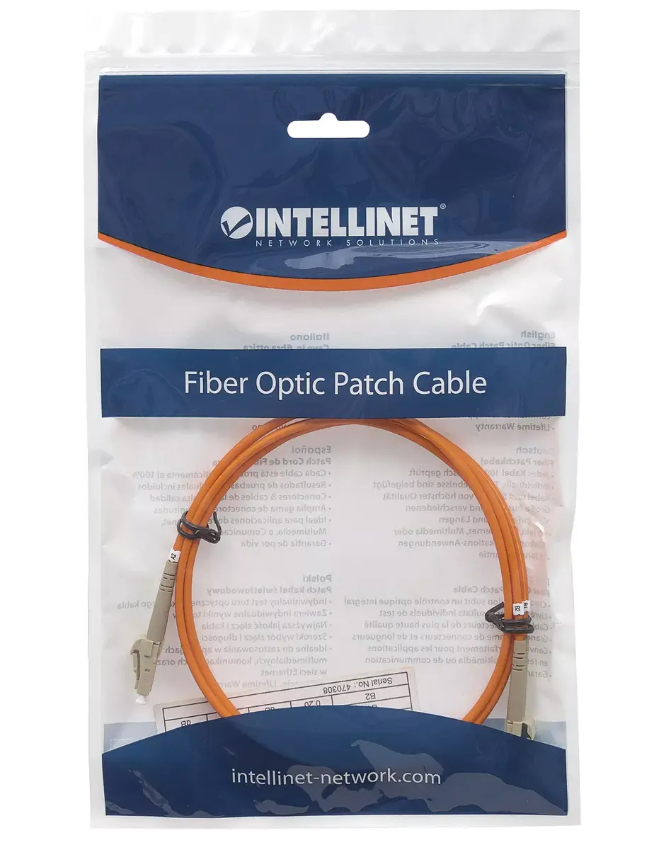 Fiber Optic Patch Cable Intellinet OM2 LC/LC Photo 4
