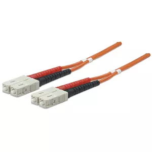 Fiber Optic Patch Cable Intellinet OM2 SC/SC 2m Orange Duplex