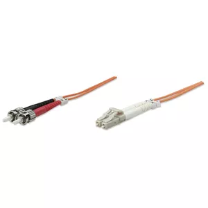Fiber Optic Patch Cable Intellinet OM2 LC/ST 10m Orange
