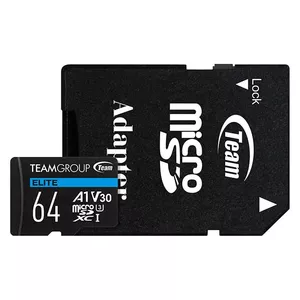 MicroSD Team Group ELITE 64GB UHS-I Class 3 TEAUSDX64GIV30A103
