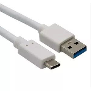 USB Cable Helos 181543 USB 3.2 Gen 2 1m USB A USB C White