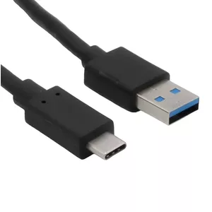 USB Cable Helos 181542 USB 3.2 Gen 2 1m USB A USB C Black