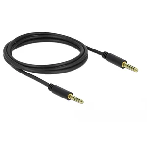 Audio kabelis DeLOCK 85792 2m 4.4mm Melns