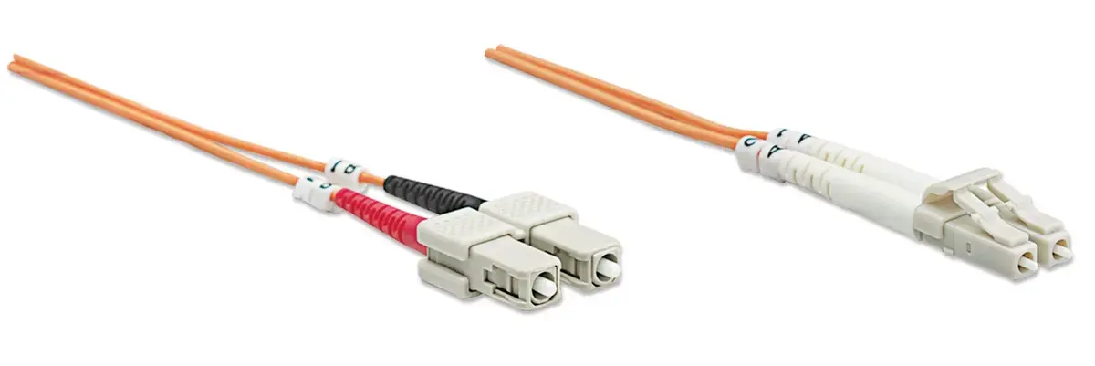Fiber Optic Patch Cable Intellinet OM2 LC/SC 5m Photo 2