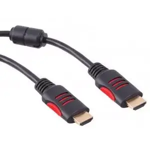 HDMI cable MACLEAN MCTV-813 — 3 m, HDMI Type A male–male, HDMI 1.4, gold-plated contacts, black
