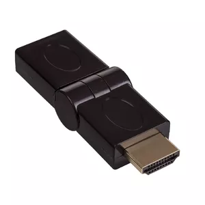 Переходник (gender changer) HDMI Akyga AK-AD-40, HDMI female — HDMI female, позолоченные контакты, чёрный