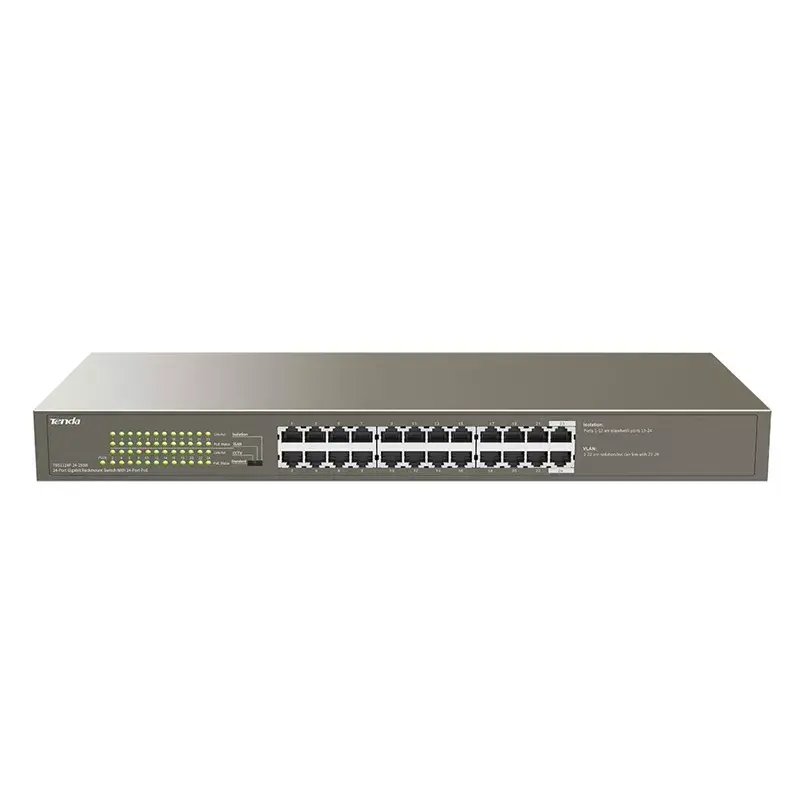 Tenda TEG1124P-24-250W nevadāms gigabitu ethernet tīkla