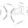 Wall Support Techly Ultra Slim ICA-PLB 136MW Photo 3