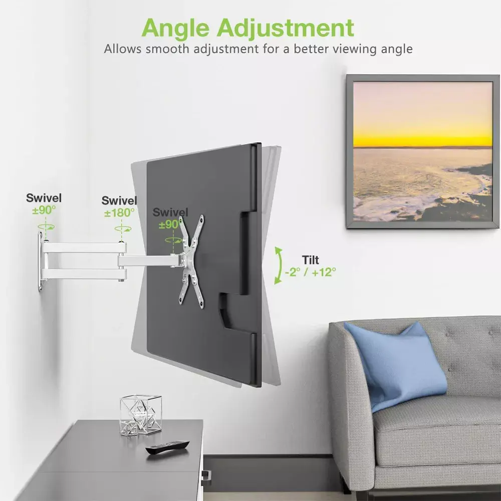 Wall Support Techly Ultra Slim ICA-PLB 136MW Photo 8