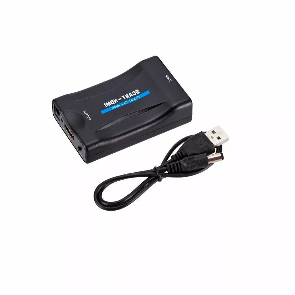 RoGer Adapteris RG-SCART-HDMI-CON-BK SCART uz HDMI