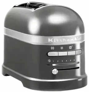 Тостер KitchenAid 5KMT2204EMS на 2 ломтика 1250 Вт черный