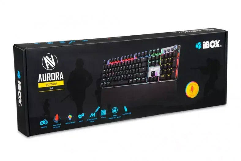 IBOX AURORA K-4 mehāniskā spēļu tastatūra Photo 19