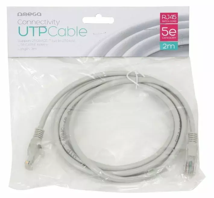 Tīkla kabelis Omega LAN Cable OPC5U2 Photo 2
