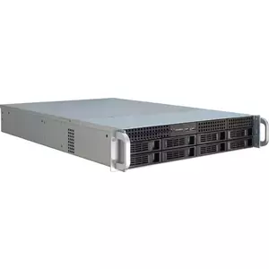 Server Case Inter-Tech IPC 2U-2408 Rack Black