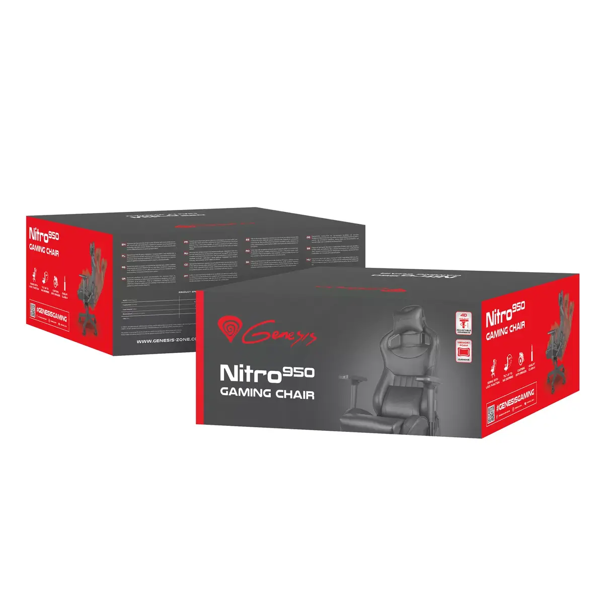 PC spēļu krēsls GENESIS Nitro 950 Photo 12