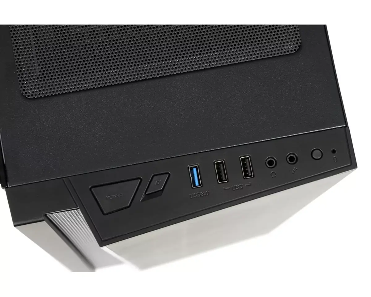 Корпус PC IBOX OW4 Midi Tower Black Photo 2