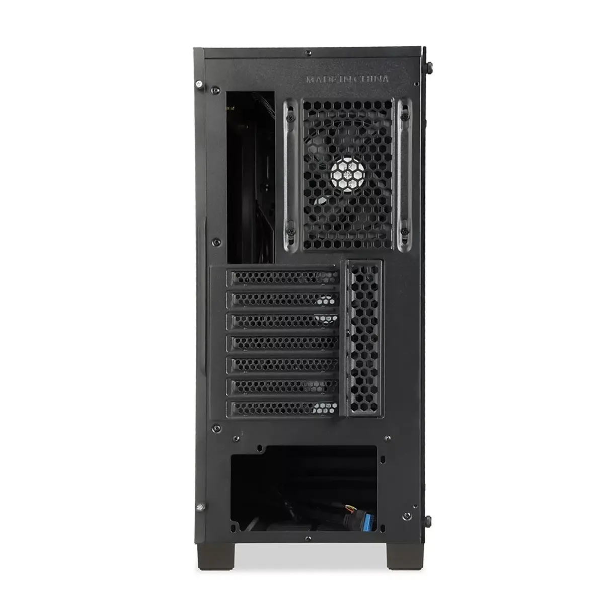 Корпус PC IBOX OW4 Midi Tower Black Photo 3