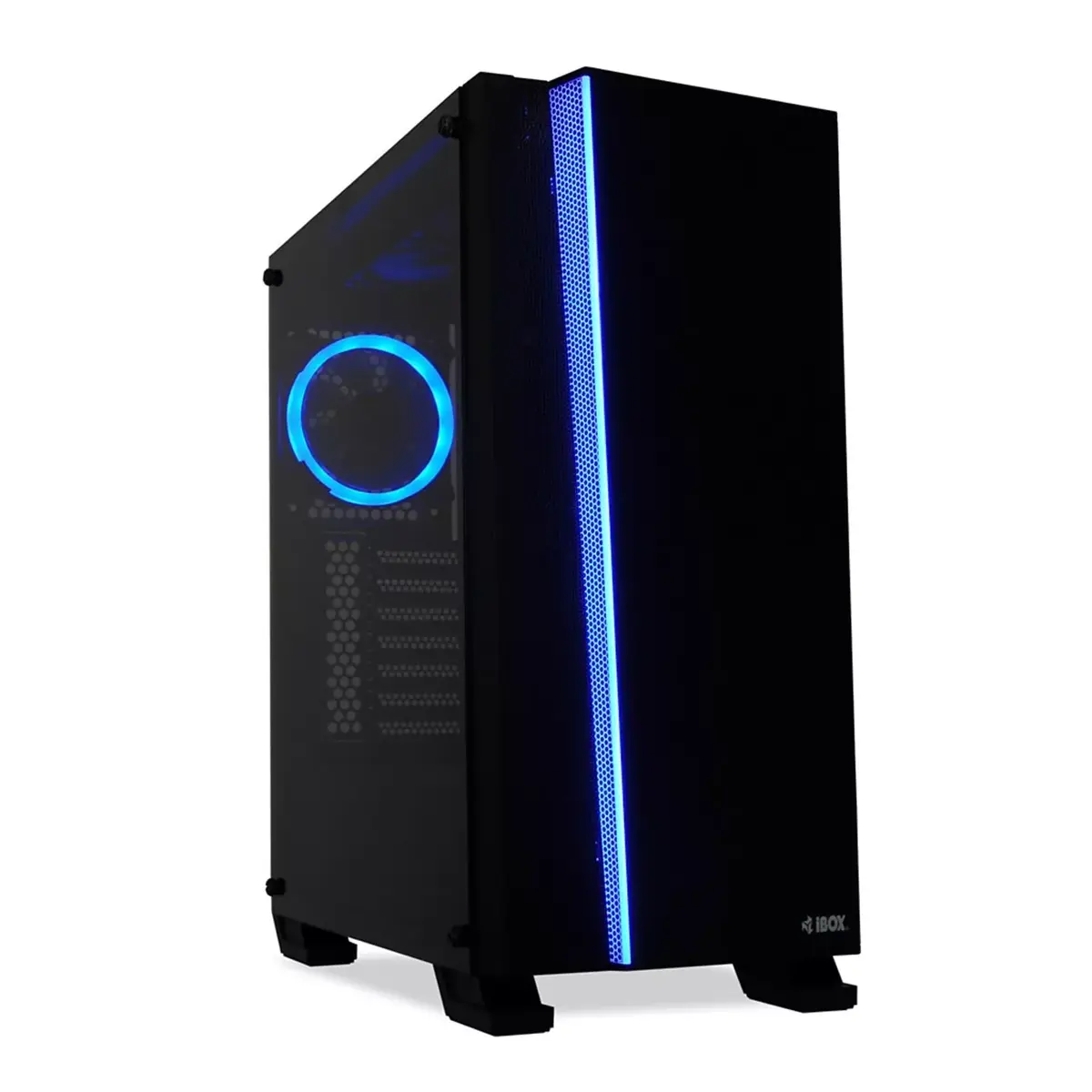 Корпус PC IBOX OW4 Midi Tower Black Photo 11
