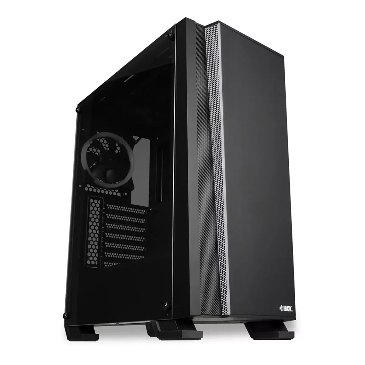 Корпус PC IBOX OW4 Midi Tower Black Photo 12