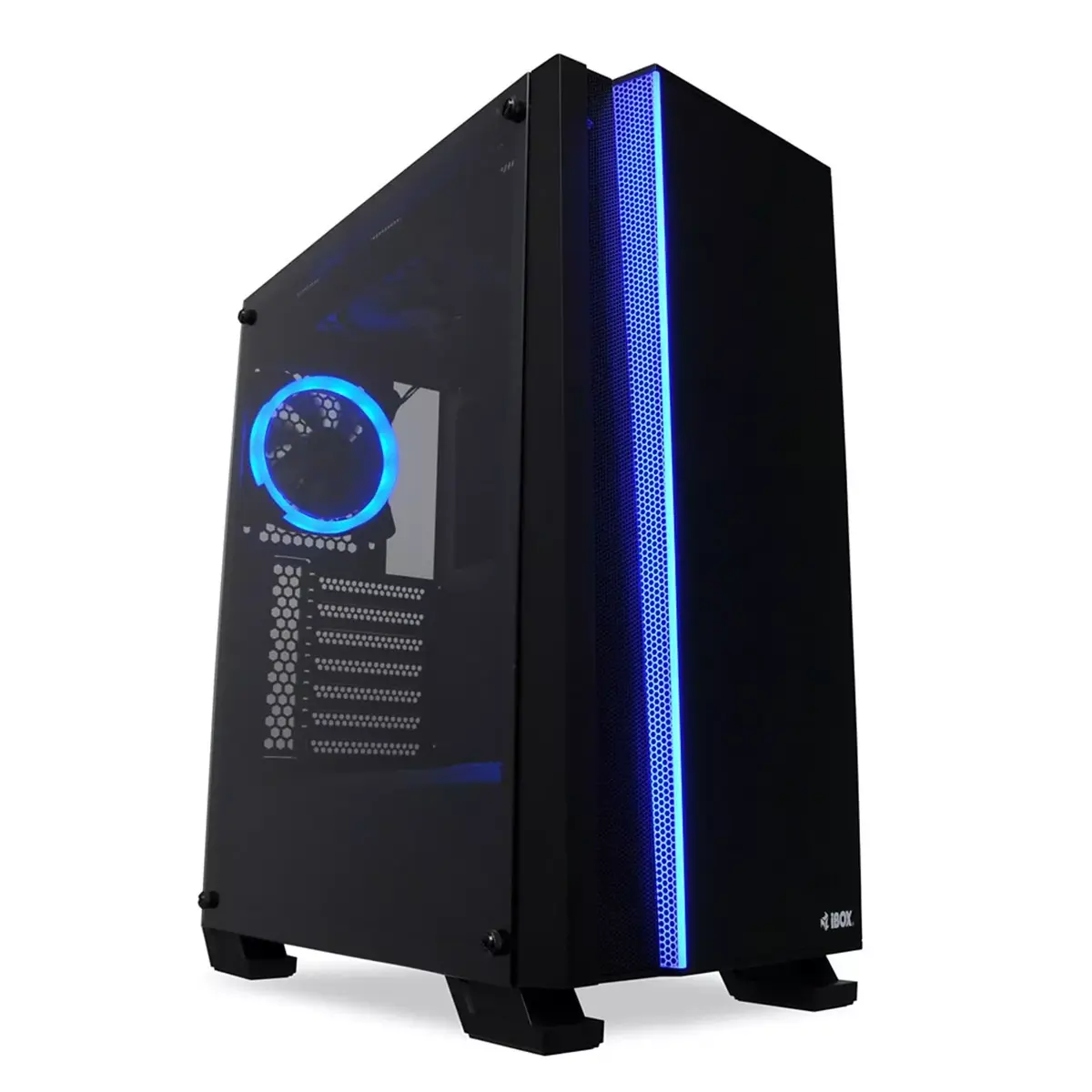 Корпус PC IBOX OW4 Midi Tower Black Photo 13