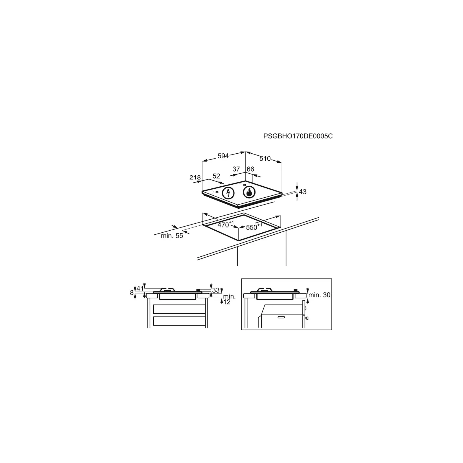 ZANUSSI ZGH62414XA Photo 8