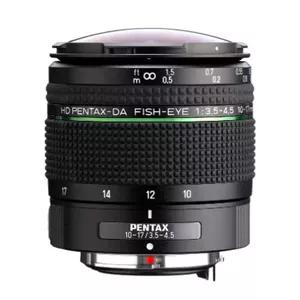 Plata zivju acs objektīvs Pentax HD DA 10-17mm f/3.5-4.5 ED Fisheye Lens w/c